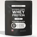 Hydrolyzed Whey Protein Powder - Unflavored Whey Protein Concentrate Hydroskifer, Plain Protein Powder - Gluten Free, 24g Protein per Serving, 1 LB (pakke med 1)