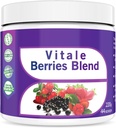 Go Nutra Antioxidant Berries אבקת Superfood עם Acai Maqui Goji & More Nutritional Boost Smoothie Mix 8oz 8oz