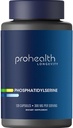 ProHealth Phosphitidylserina. Protegir la cognició i la salut cerebral. Implementació de la funció del sistema nerviós de salut. Augmenta el rendiment de l'Athletic i la recuperació. 300 mg per 2.