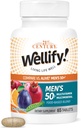 21 세기 Wellify 남성 50 + 광물, 65Count와 Multivitamins