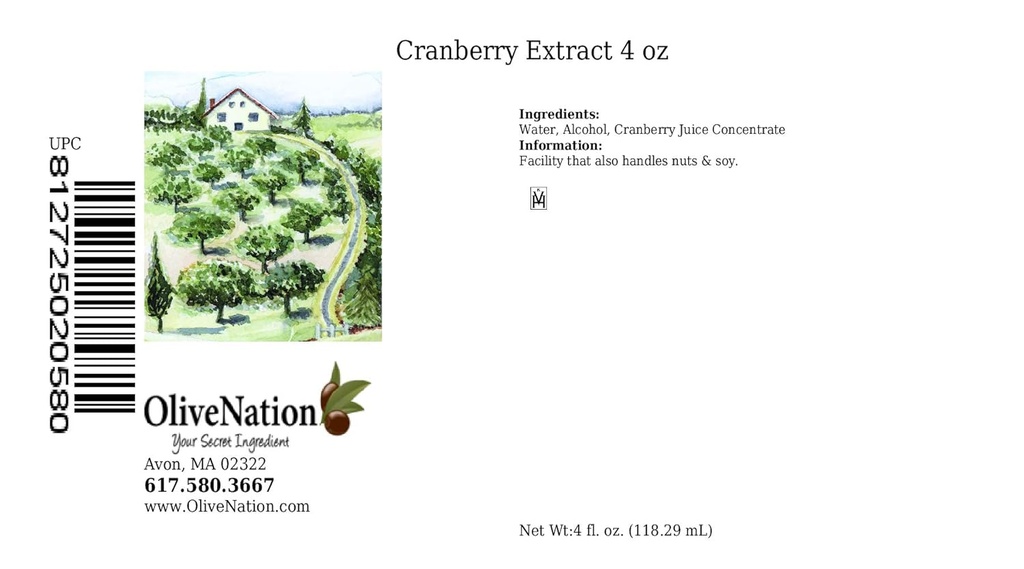 OliveNation Cranberry Extract - 4 ounces - Add the rich taste of cranberries to muffins, sauces and dressings - baking-extracts-and-flavorings