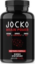Jocko Yakıt Beyin Gücü - Nootropic Diyetary Supplements for Memory & Focus wiht L Theanine, L Carnitine- Energy & Focus Supplement (90 Capsules)