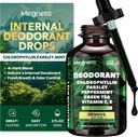 Chlorophyll Liquid Drops – Kadınlar ve Erkekler için Tamamlanması – Detox, Energy & Skin Health Support – Vegan, Non-GMO, 2 Fl Oz