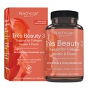 Reserveage Beauty - Tres Beauty 3 - Supplement for Hair Growth, Skin Care & Nail Care - Collagen Supplement with Keratin & Biotin - Gluten Free - 90 Capsules (30 Servings)