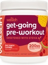 Wellah Get-Going Pre-Workout Drink Mix (Fruit Punch Flavored, 30 Portionen)