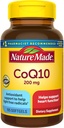 Natur laget CoQ10 200mg, kosttilskudd for hjerte helse støtte, 105 Softgels, 105 dagers forsyning