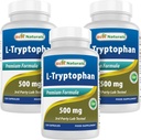 Ən yaxşı Naturals L-Tryptophan 500 mg 120 Capsules (120 Count (Böyük 3))