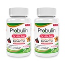 Probulin Total Care My Little Bugs Prebiotics, Probiotics & Postbiotics - 5 Billion CFU - 15 Strains - 30 Chewable Tablets (Twin Pack)