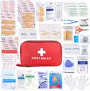 Kit di pronto soccorso 194 Piece Kit di emergenza per escursionismo Kit Trauma per veicoli barca Kit di aiuto compatto per la sopravvivenza all'aperto di viaggio per auto