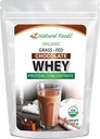 Chocolate Chocolate Whey Protein Powder konsentrasi - Grass Fed & Raised in USA - Non GMO, Gluten Free & Undenatured - No Sugar Added, Sweeded With Stevia - No Hormones or Antibiograph - 1