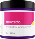 Mynstrol Period Cramp Relief - 4oz Menstrual Cramp Relief Cream | Topical Magnesium Cream | Period Heating Pad för kramper Cream - OTC Muscle Relaxer Period Relief