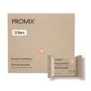 ProMix Nutrition Protein Plant Based Puff Bars - Snickerdoodle - Marshmallow Crispy Treat - High Protein & Low Calorie - 12 Bars