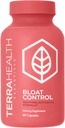 Terra Health Essentials Bloat Control | Fast-Acting No Bloat Relief w/Digestive Enzymes, Probiotic Strains for Targeted Anti Bloat Support - Lactase, Lipase, Protease e Amylase para a saúde dixestiva