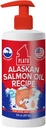 PLATO Wild Alaskan Salmon Oil Kibble Topper - Boost Dog Food koos Omega 3 ja 6 rasvhapped - Tervislik nahk ja kate - 8 untsi