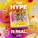 G Fuel Hype Sauce Supreme Hydration, Electrolyte Powder Mix för energi och fokus, socker och koffeinfri tillskott med viktiga vitaminer och mineraler, Raspberry Lemonade smak, 3,3 oz - 30 portioner