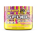 G Fuel Hype Sauce Supreme Hydration, Electrolyte Powder Mix for Energy & Focus, Sugar and Caffeine Free Supplement with Essential Vitamins & Minerals, Raspberry Lemonade Flavor, 3.3 oz - 30 Servings