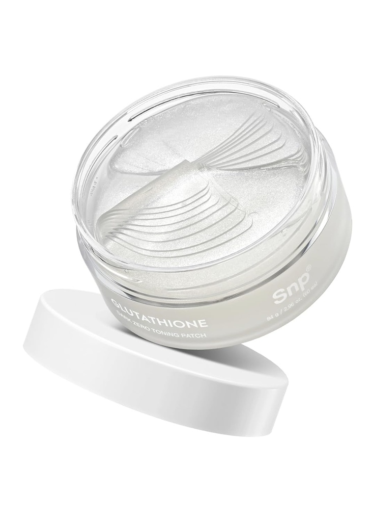 SNP 99% Glutathione + Niacinamide B3 Eye Patch | Nourishing Under Eye Patches for Blemishes and Dark Spot | Under Masks for Puffy Eyes and Dark Circle | Korean Skincare | 60 Patches