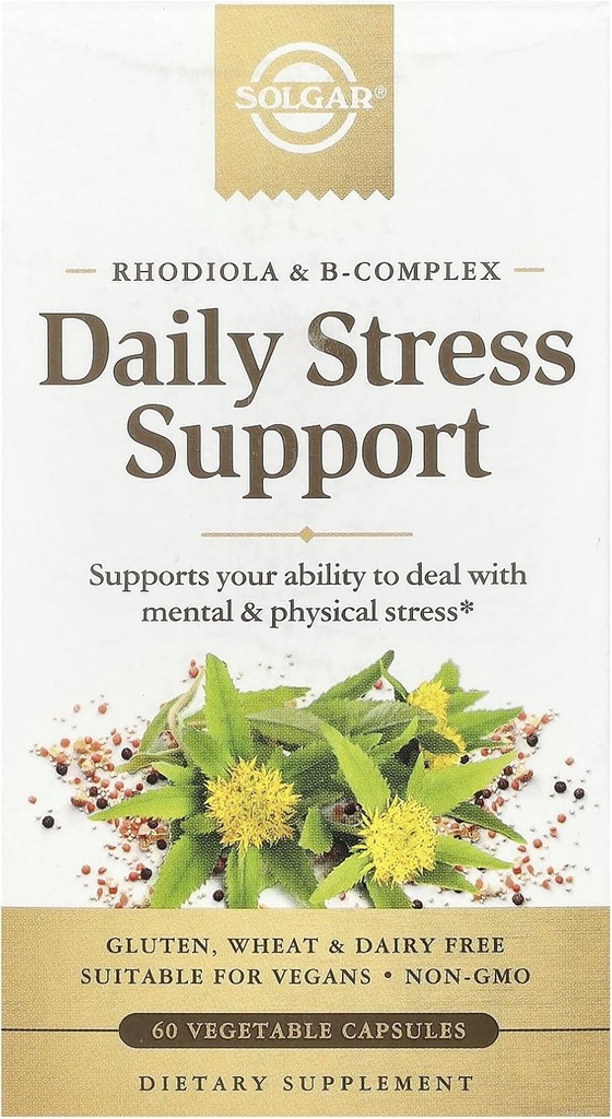 Solgar Daily Stress Support,60 Vegetable kapsulak