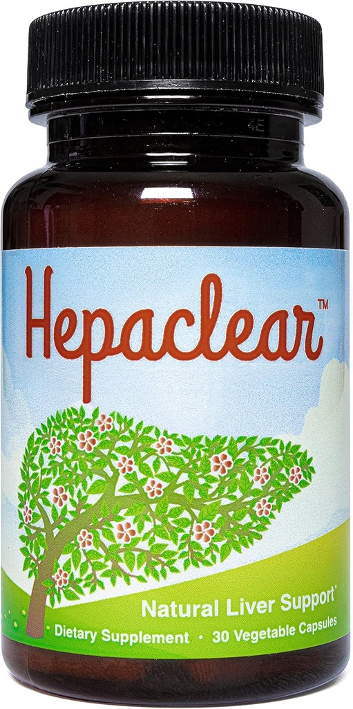 Natural Liver Support Supplement with Hesperidin - Non-GMO, Vegan, Gluten-Free
