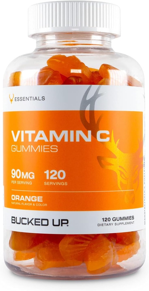 DAS LABS Bucked up Vitaminas C Gummies 90mg, 120 Gummies - Essentials