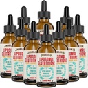 Glutationa Líquido lipossomal 2000MG – Suplemento Detox antioxidante para mulheres e homens, Defesa do envelhecimento, Função do fígado & Energia, com ácido hialurônico + Aloe Vera + Vitamina C, Natural & Vegan, 20 FL.OZ