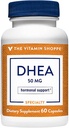 Der Vitamin Shoppe DHEA 50MG, hormonale und gesunde Aging-Unterstützung für Männer und Frauen, einmal täglich (60 Kapseln)