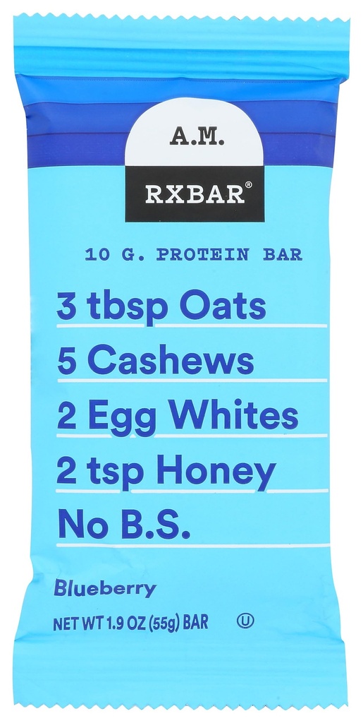 RXBAR Blueberry AM Protein Bar, 1.9 OZ