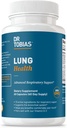 Dr. Tobias Lung Health Supplement met vitamine C, Butterbur, Quercetin & Bromelain, Advanced Lung Cleanse Detox Formula for Bronchial & Respiratory System, Non-GMO, 60 Capsules, 60 Servings