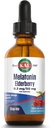 KAL 0.3 Mg Melatonín Cherry Elderberry Dropins, 2 Fluid Ounce