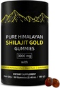 Shilajit Gummies | 남성용 Alpha Gummies | Lab Tested I No Added Sugar | Ashwagandha, Gokshura | 남성용 Fulvic Acid & 85+ Trace Mineral | 비 GMO | 60 Gummy