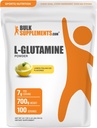 BulkSuppplements.com L-Glutamin прах - Глутамин добавка, Аминокиселина добавка - лимон италиански лед Аромат, 7g на Сервиране, 700g (1,5 lbs) (паковка 1)