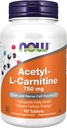 NOW Alimenti Acetil-L-Carnitina 750 mg - 90 compresse
