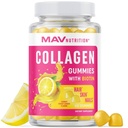 Collagen Gummies for Women | 200mg Hydrolyzed Collagen + 2500mcg Biotin, With Vitamin C, E & Zinc | Anti Aging, Hair Growth, Skin, Strong Nails | Non-GMO Gummy Vitamin Supplements | 60 Count