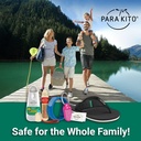 Para'Kito Mosquito Bonus Pack - 2 Mosquito Wristbands | 2 Refills (svart + hvitt) + Insect Repellent Spray