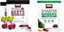 Angkatan Factor Total Beets Soft Chews dengan Beetroot, Grapseed Extract, Antioxidants, Nitrates, L-Citrulline, 120 Count, 2-Pack and Smarter Greens Superfood Chews dengan 25 + Superfood, Progories, Antioksidants, dan Fiber, 60 Count