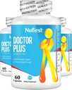 NuBest Doctor Plus - Jaudīga kaulu stipruma formula - Atbalsta Spēcīgi, Veseli kauli - Imunity & Wellness Support - bērniem (10+) un pusaudžiem - 3 Iepakojumi 