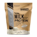 Smart138 Total Milk Protein - 80% Casein 20% Whey - RBST/rBGH Hormone Free, Gluten-Free, Soy-Free, Non-GMO, USA, Keto Low Carb, Natural BCAAs (1000g / 2.2lbs, Unflavored)