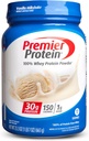Premier Powder, Vanilla Sữa lắc, 30g Protein, 1g Sugar, 100% Whey Protein, Keto Friendly, Không Soy, Gluten Free, 23.3 (17 Phục vụ)