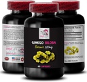 Propietats de Ginkgo bilobà antioxidant - GinkgoOBA Extract - Extracció natural antioxidant, Ginkgo bilobala suplementari Benewits, Herbal Leaf Extract, Plant-Based antioxint suplementari 1 Amppol·la de 60s