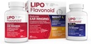 Lipo Flavonoid Day & Night Combo Kit, szum w uszach dzwoniących, Lipo Flavonoid Plus & Lipo Flavonoid Night z Melatonin & Witamina C, 90 Kaplety