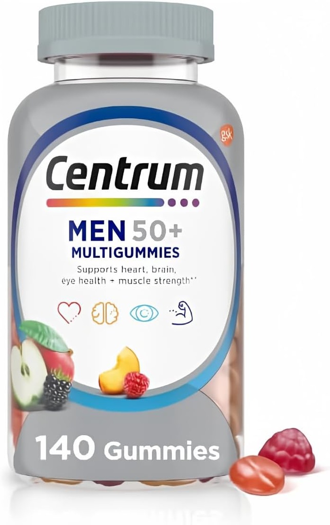 Centrum Silver Men 's Multivitamin pro muže 50 Plus, Multiminerální doplněk