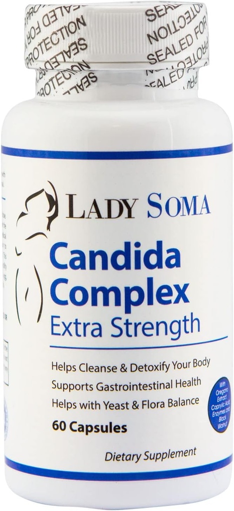 Lady Soma Candida Complex - Extra Strength Yeast & BV Túlnőtt kapszula