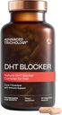 Advanced Trichoology DHT Blocker - Hair Growth Supplement for Genetic Thinning for Women and Women Women - Amerikai Hajhullás Egyesület által jóváhagyott - 120 Count (1-es csomag)
