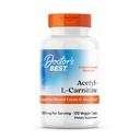 Doctors Best Acetyl-L-Carnitine 1000 mg Per Serving - Acetyl L Carnitine Supplement for Men & Women, Supports Brain & Nerve Cell Function, Mental Focus, Helps Generate Cellular Energy - 120 Veg Caps
