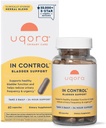Uqora i Control Brege Support - Daily Brege Care & Support til Urinary Comfort - Lavet med botanicals, Ligesom Horsetail & Spicebush - Gluten- Free & Vegetarian - 60 kapsler