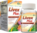 Liver clease를 위한 초본 해결책 Livex 플러스 자연적인 보충교재. Liver Detox 및 Digestive Health를 개선하는 데 도움이됩니다.