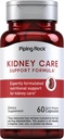 Piping Rock Kidney Support Supplement | 60 kapslar | Care & Restore Formel | för män och kvinnor | Non-GMO, Gluten Free