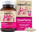 NaturaNectar - EaseFemin Suplements for Women - Estrogen-free Red Bee Propolis Kapsule pre Hot Flash & Night Sweats - Prírodné a s Prorecitary Ukľudňujúce bylinné Blend (30ks.)