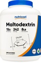 Nutricost Maltodextrin Powder 8LBS - Gluten Free, GMO Free