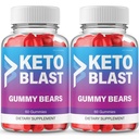 Blast Keto ACV Gummies, Keto Blast ACV Gummies, Blast Keto + ACV Gummys Supplement - Maximum Strength, All Natural Support Formula Keto+ACV, Official BlastKeto Premium Gummy Reviews (2 Pack)